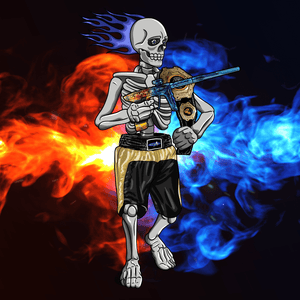 Adrenaline Skully NFT - Firestorm in Champion - Adrenaline