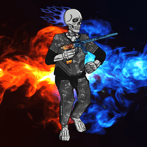 Adrenaline Skully NFT - Firestorm in Hyperball - Adrenaline